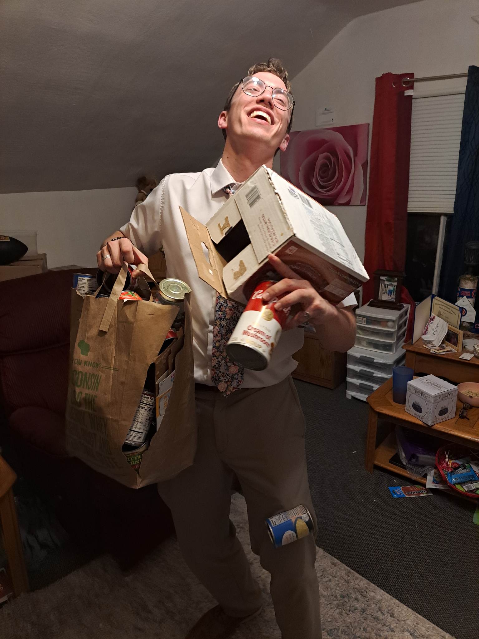 Elder Porter helps at My House