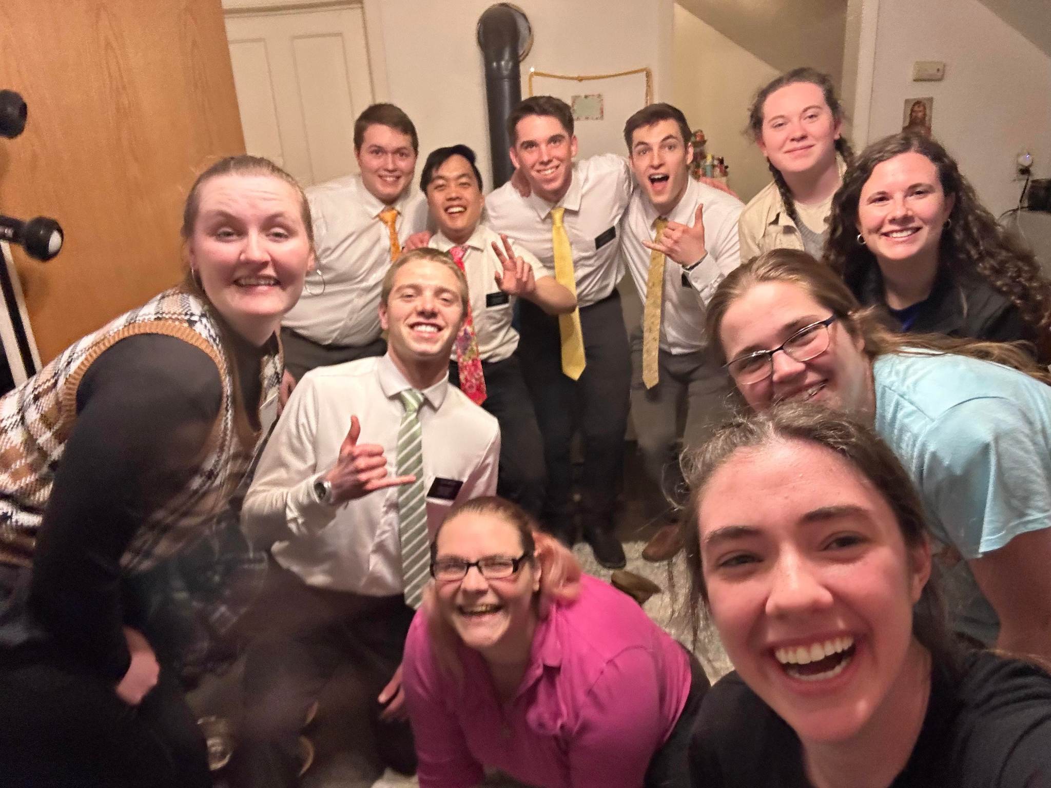 The District Missionaries at My House