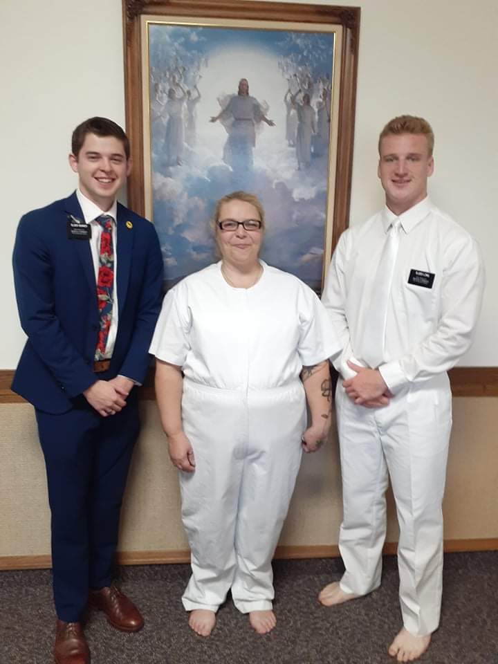 Being Baptized was the Best Thing That 
Ever Happend