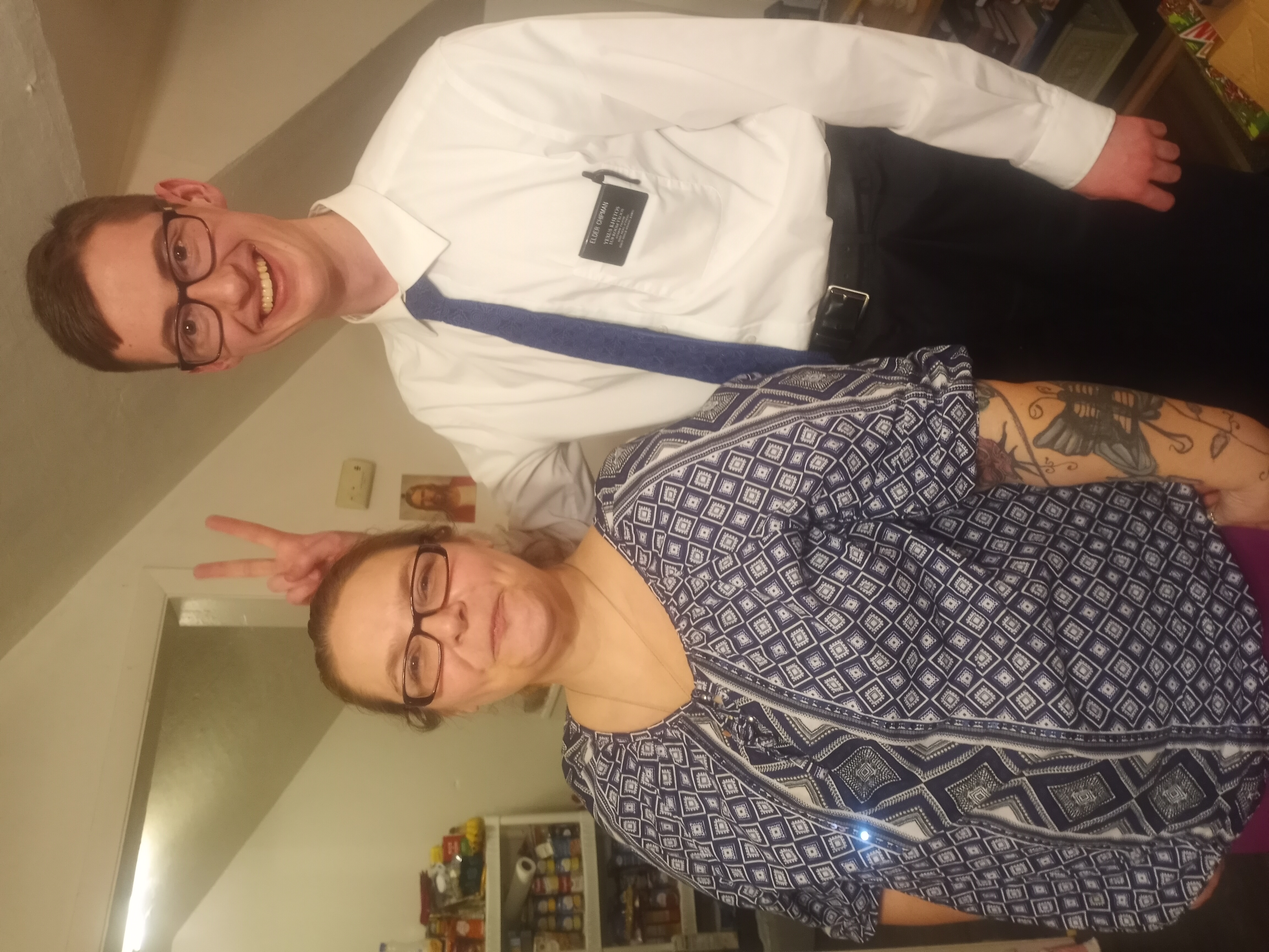 Myself and Elder Chipman